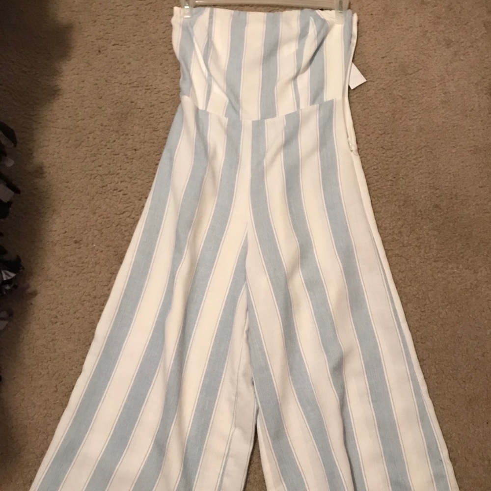 Stripped Jumpsuit